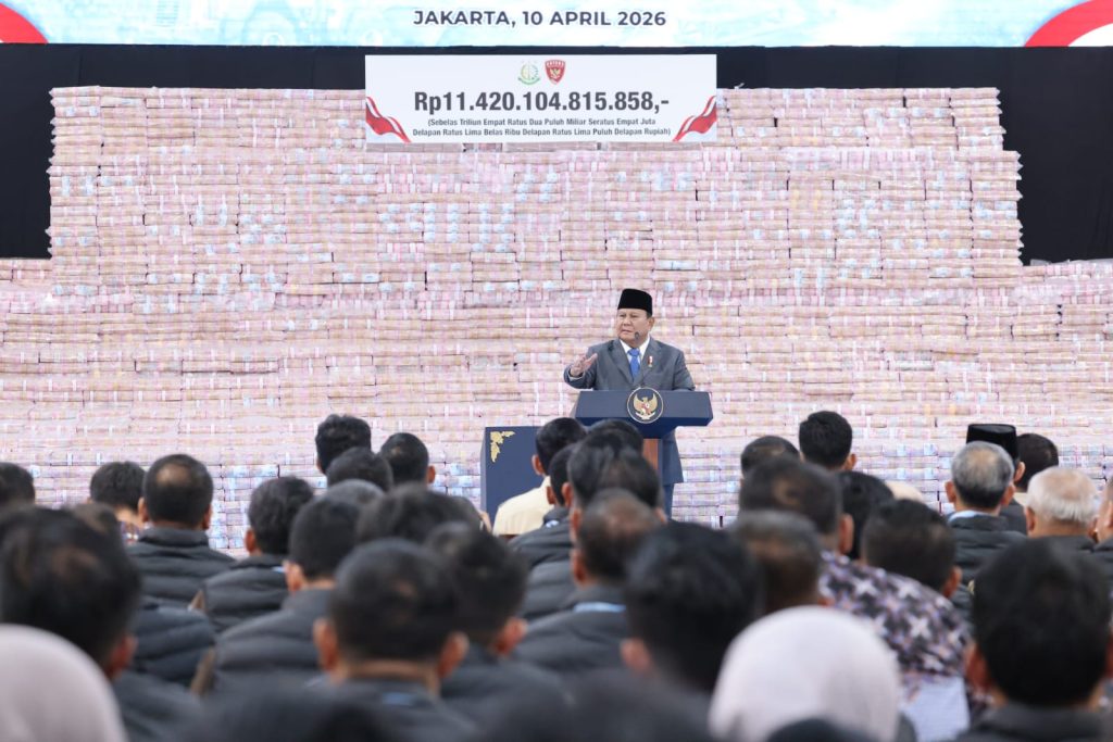 Prabowo: 1,5 Tahun Kerja, Satgas PKH Selamatkan Uang Negara Setara 10% APBN